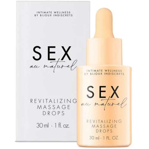 Капли для интимного массажа Sex Au Naturel Revitalising Intimate Massage Drops, 30 мл