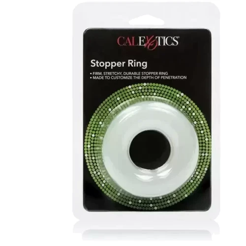 Эрекционное кольцо-ограничитель California Exotic Novelties - Stopper Ring: Для кого Для мужчин