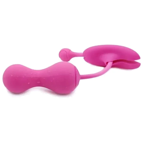 Вагинальные шарики Magic Motion Kegel Gen2 pink: Особенности Шарики Кегеля, Соединены между собой