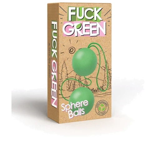 Вагінальні кульки Fuck Green Sphere Balls Green: Для кого Для женщин
