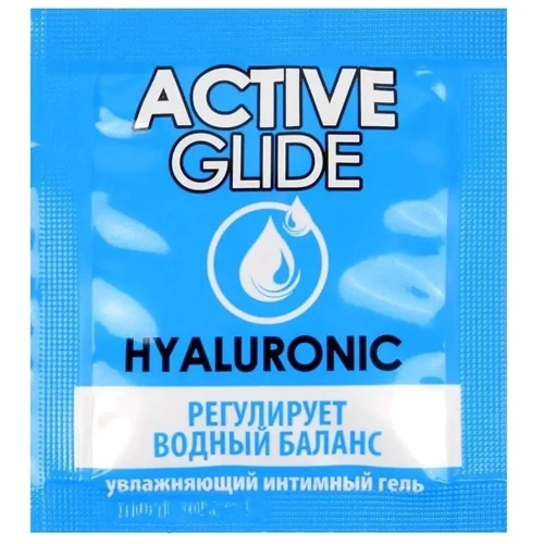 Гель-лубрикант Биоритм ACTIVE GLIDE Hyaluronic, 3 мл