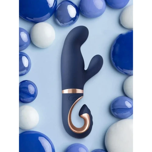 Вибратор кролик Gvibe Gentley Caribbean Blue: Назначение Вагинальные