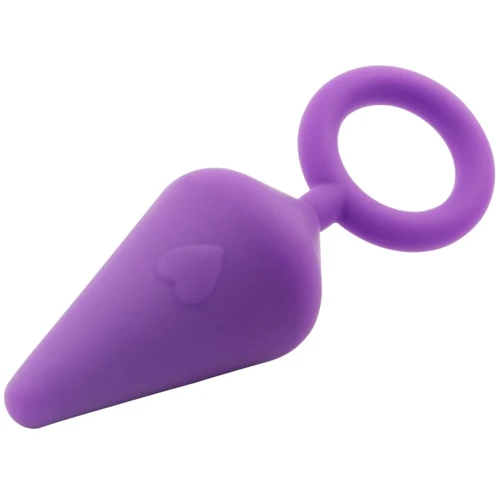 Анальная пробка Chisa Sweet Breeze Candy Plug S Purple: Наличие вибрации Нет