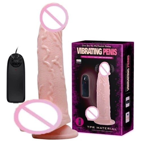 Вибратор на присоске Vibrating Penis, BW-008067A
