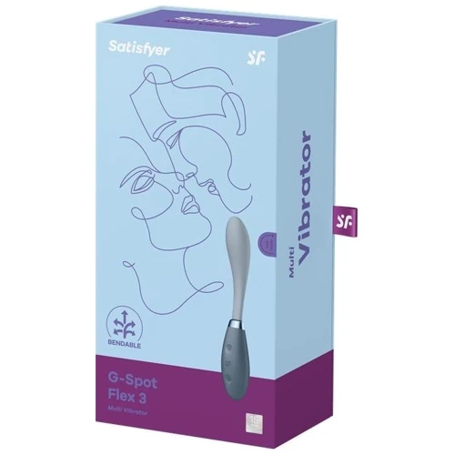 Вібратор Satisfyer G-Spot Flex 3 grey: Тип управління кнопкове