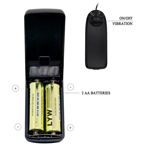 Вибратор на присоске Vibrating Penis, BW-008067A: Диаметр, см 3.7