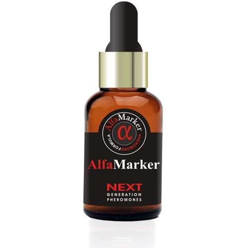 Ароматна есенція з феромонами для чоловіків AlfaMarker for Men, 5 мл: Особливості З феромонами