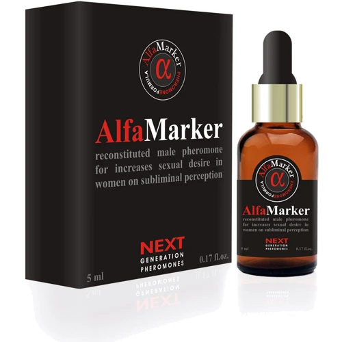 Ароматна есенція з феромонами для чоловіків AlfaMarker for Men, 5 мл: Тип Есенція