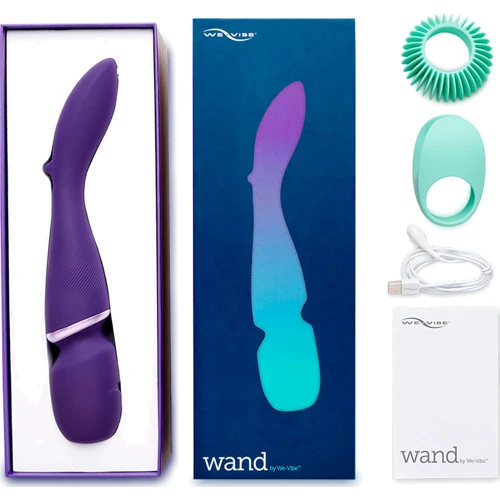 Потужний універсальний вибромассажер We-Vibe Wand, 30,9х5 см фото 18
