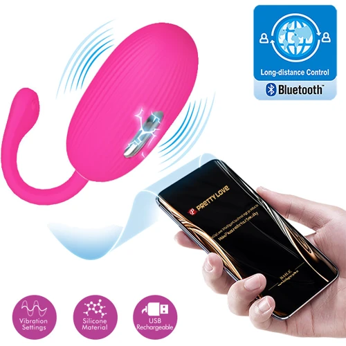 Віброяйце з електростимуляцією Pretty Love Doreen Electric Shock Egg Pink: Призначення Вагінальні