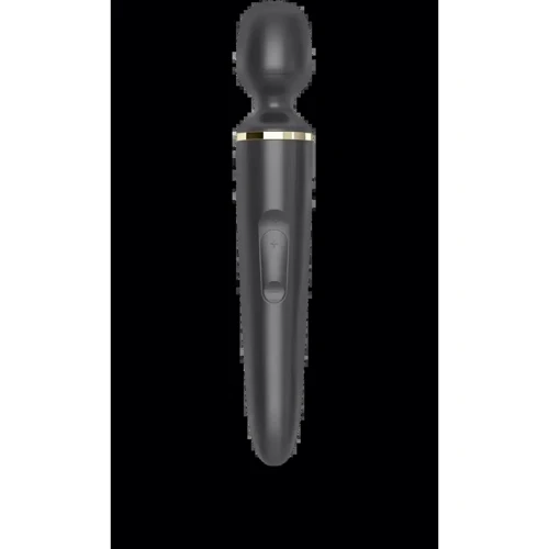 Вибромассажер Satisfyer Wand-er Woman (Black/Gold): Тип управления Кнопочное