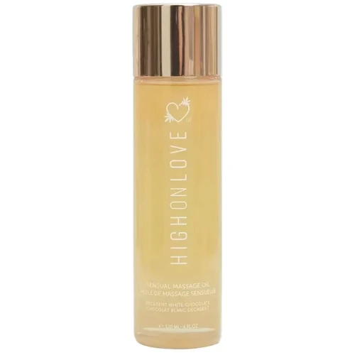 Масажне масло HighOnLove Massage Oil - Decadent White Chocolate (120 мл): Тип Масло