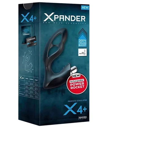 Масажер простати JoyDivision Xpander X4+ PowerRocket М (JD17438): Матеріал Силикон