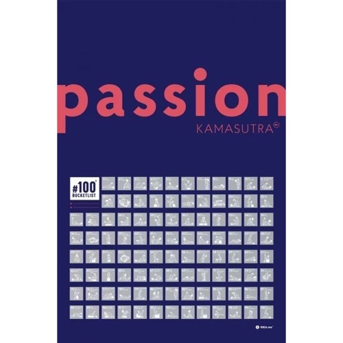 Скретч постер 1DEA.me 100Bucketlist KAMASUTRA passion (100KAM): Виробник 1DEA.me