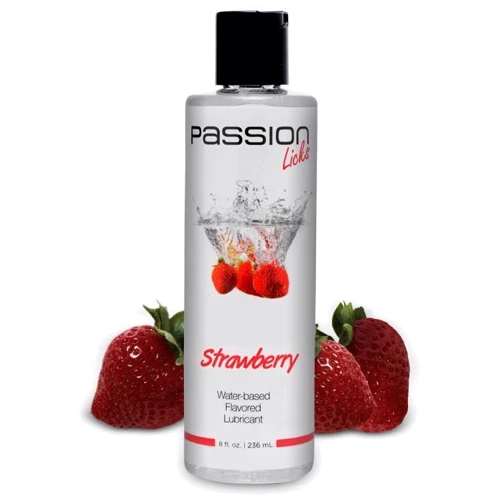 Лубрикант Passion Licks Strawberry Water Based Flavored Lubricant, 236 мл