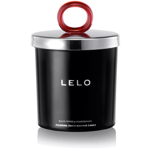 Массажная свеча LELO Flickering Touch Massage Candle Black Pepper & Pomegranate
