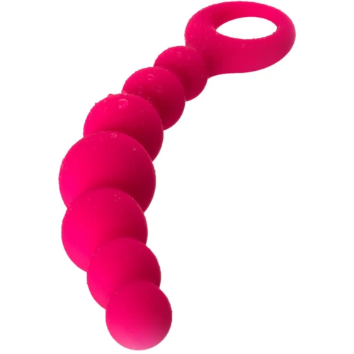 Анальний стимулятор Toyfa Popo Pleasure Pink: Тип Анальные цепочки, бусы