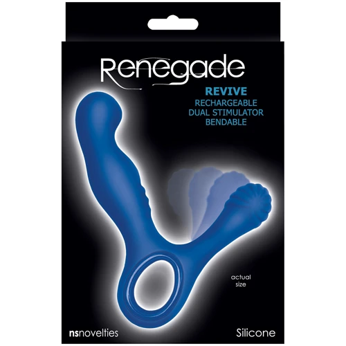 Стимулятор простаты Revive Prostate Massager , синий: Для кого Для мужчин