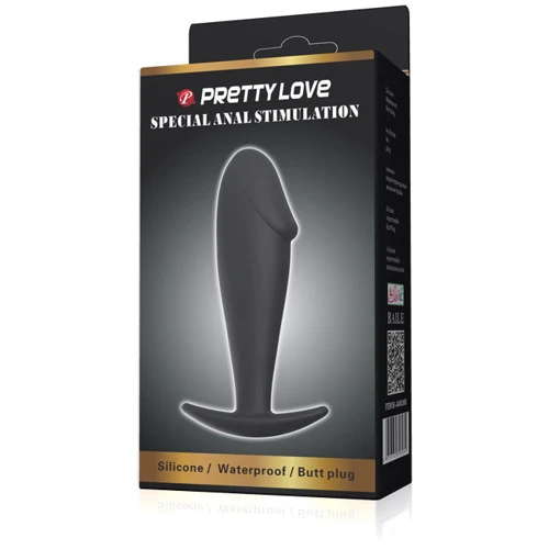 Анальная пробка Pretty Love Special Anal Stimulation Black: Наличие вибрации Нет