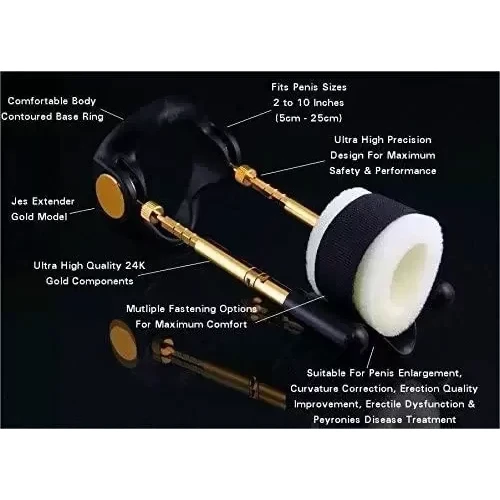 Экстендер для увеличения члена Jes-Extender Gold: Для кого Для мужчин