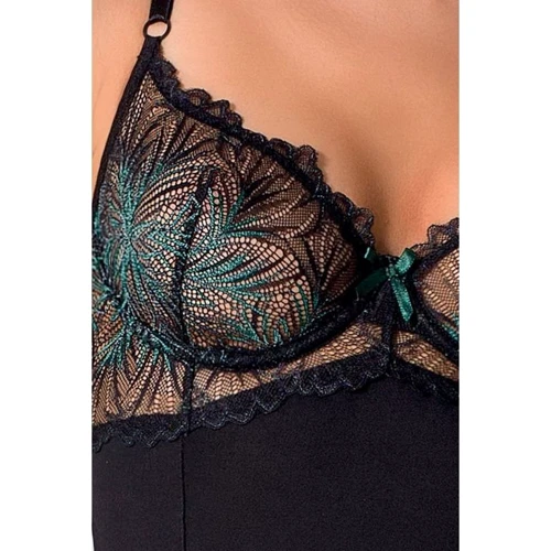 Сексуальный корсет Passion Exclusive FLORIS CORSET black S/M: Применение На тело