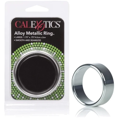 CalExotics Alloy Metallic Ring - Large металеве ерекційне кільце, 4 см фото 4