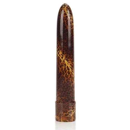 CalExotics Leopard Massager пластиковый вибратор, 17x3 см, Leopard: Диаметр, см 3