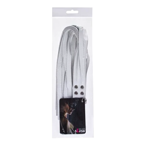 Флогер sLash Double fancy flogger, White: Виробник sLash