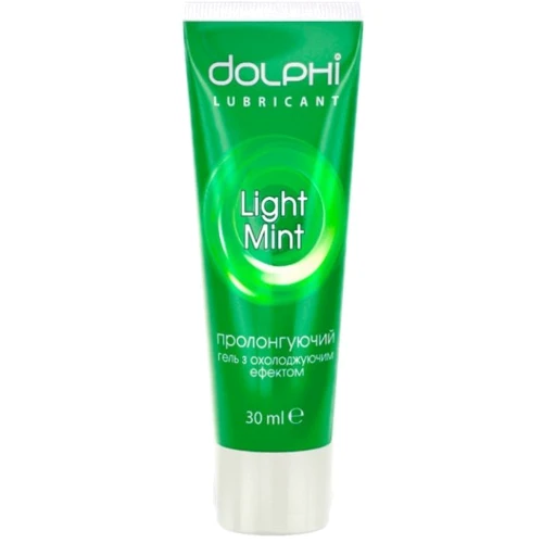 Пролонгирующий гель-смазка DOLPHI Light Mint, 30 мл (DOLPHI GEL 30 LM)