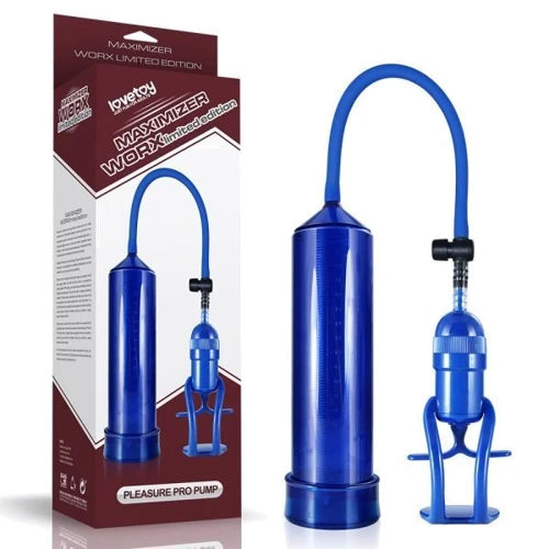 Вакуумная помпа LoveToy Maximizer Worx Limite Edition, Blue: Для кого Для мужчин