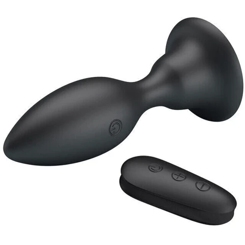 Анальный стимулятор с вибрацией MR PLAY - VIBRATING ANAL PLUG, BI-040076W-MR: Материал Силикон