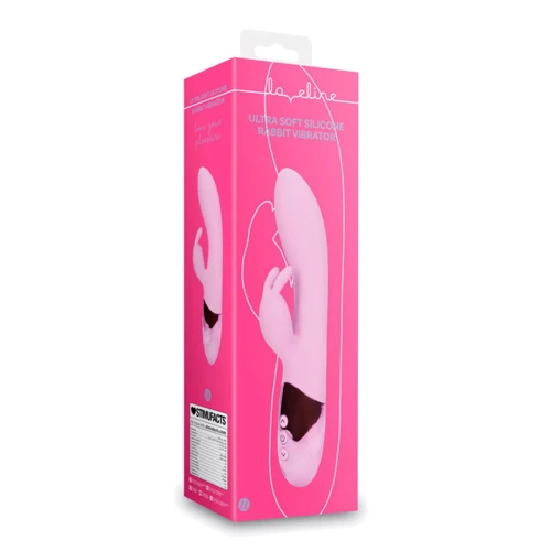 Вибратор-кролик Loveline Lilac: Диаметр, см 3.8