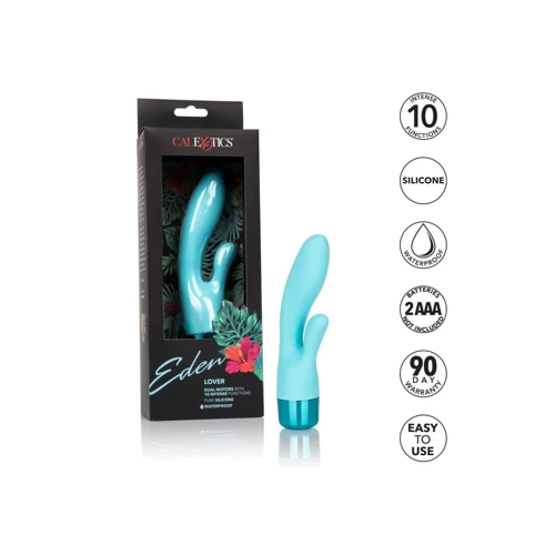 CalExotics Eden Lover вібратор-кролик, 10.25x3.25 см: Довжина, см 10.25