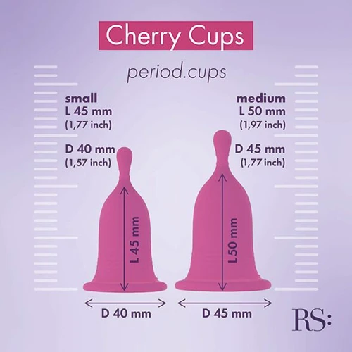 Менструальні чаші RIANNE S Femcare - Cherry Cup: Призначення Для тіла