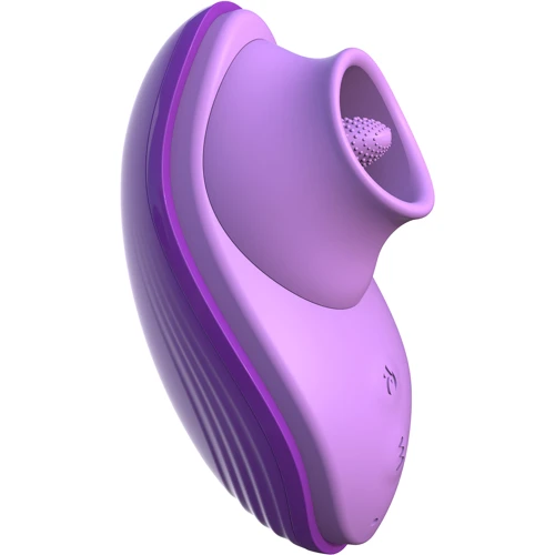 Стимулятор клитора Pipedream Her Silicone Fun Tongue, имитатор оральных ласк