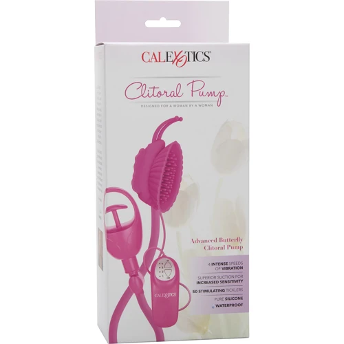 Вибропомпа для клитора Butterfly Clitoral Pump Pink, 11x6 см, розовый: Для кого Для женщин