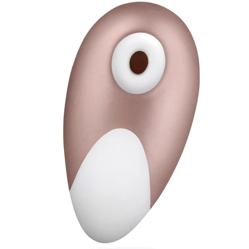 Satisfyer Pro Deluxe NG Rose Gold - компактный вакуумный стимулятор клитора: Назначение Вакуумные
