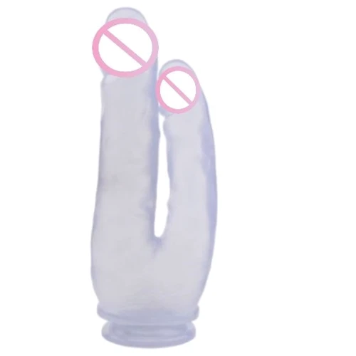 Фаллоимитатор двойной CHISA 9.4 Inch Dildo Clear