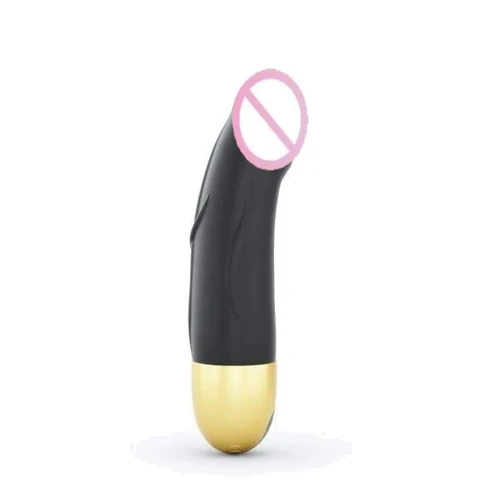 Вибратор Dorcel Real Vibration S Gold 2.0, перезаряжаемый