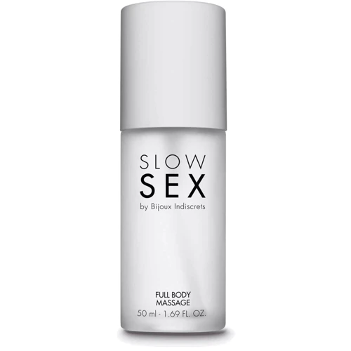 Силіконовий гель для масажу тіла Bijoux Indiscrets Slow Sex Full body massage: Основа Силиконовая