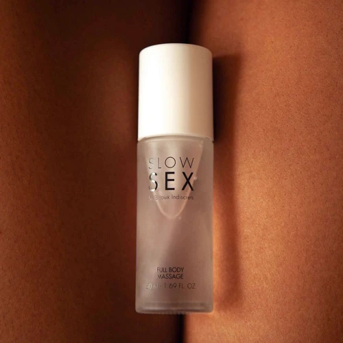 Силіконовий гель для масажу тіла Bijoux Indiscrets Slow Sex Full body massage: Тип Вагинальные
