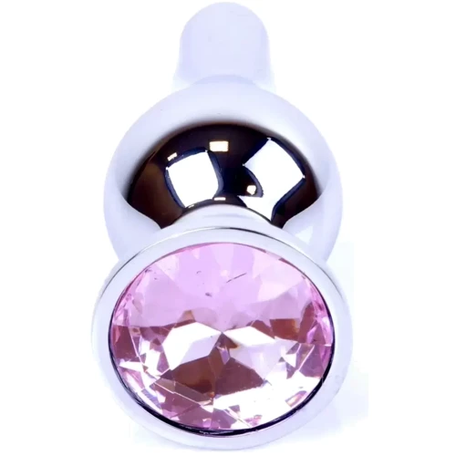Анальная пробка с кристаллом BOSS of TOYS Boss Series - Jewellery Silver BUTT PLUG Rose, BS6400072 фото 7