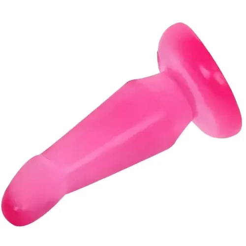 Анальная пробка на присоске LYBAILE Butt hungry (BI-017002 Pink): Наличие вибрации Нет
