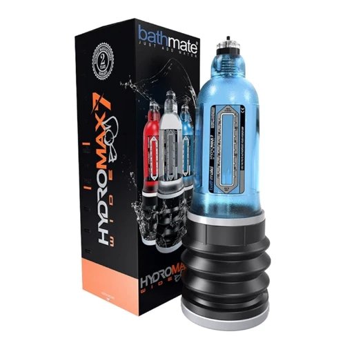 Гідро для збільшення члена Bathmate - Hydromax7 Wide Boy, 22х6 см (синій): Для кого Для чоловіків