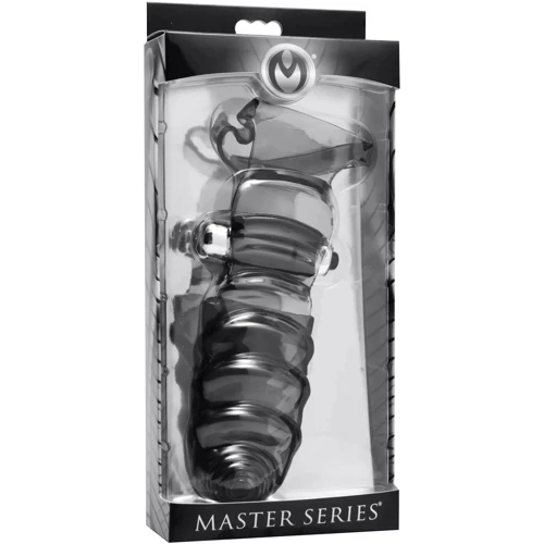 Вибронасадка на пальцы Master Series Vibrating Glove (чёрный): Для кого Унисекс