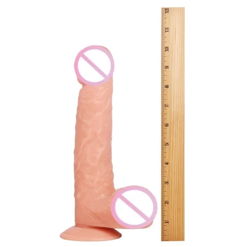 Реалистичный фаллоимитатор Raging Cockstars Big Balls Billy 8 Inch Realistic Dildo, 19х5,7 см: Назначение Вагинальные