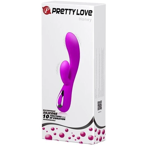 Вибромассажер серии Pretty Love HONEY, BI-014129: Длина, см 19