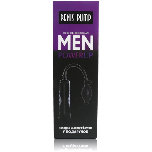 Вакуумна помпа з ручною «грушею» Men Powerup: Наявність вібрації  Нет