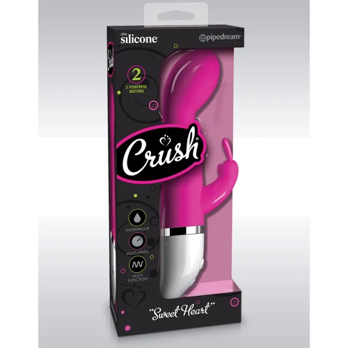 Вибратор Crush Sweet Heart, 10x4 см: Назначение Вагинальные