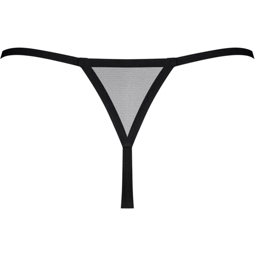 Трусики Obsessive Novenes crotchless thong XS/S: Применение На попу